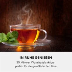 Tealicious Tee-Vollautomat 1300W 2-16 Min. 1 Liter -Haushaltsgeräte Geschäft 10035475 de 0005 logo