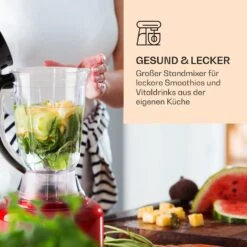 Luca Multifunktionsmixer 1000 W 3 L Stufenlose Geschwindigkeit 6 Modi -Haushaltsgeräte Geschäft 10035486 de 0004 logo