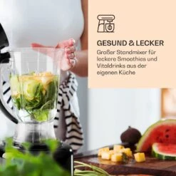 Luca Multifunktionsmixer 1000 W 3 L Stufenlose Geschwindigkeit 6 Modi -Haushaltsgeräte Geschäft 10035487 de 0004 logo