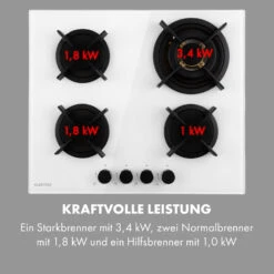 Goldflame 4 Gaskochfeld 4-flammig Messing-Brenner Glaskeramik 15 Goldflame 4 Gaskochfeld 4-flammig Messing-Brenner Glaskeramik -Haushaltsgeräte Geschäft 10035499 de 0006 logo