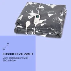 Dr. Watson XXL Heizdecke 3 Stufen Waschbar 200x180cm Coral Fleece -Haushaltsgeräte Geschäft 10035503 de 0005 logo