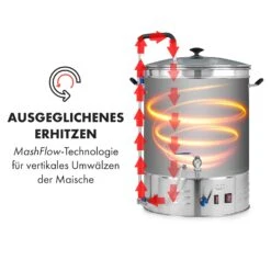 Brauheld Pro Maischekessel 3300W 70L 30-100°C Umwälzpumpe Edelstahl 14 Brauheld Pro Maischekessel 3300W 70L 30-100°C Umwälzpumpe Edelstahl -Haushaltsgeräte Geschäft 10035516 de 0005 logo