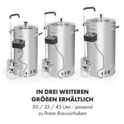 Brauheld Pro Maischekessel 3300W 70L 30-100°C Umwälzpumpe Edelstahl 18 Brauheld Pro Maischekessel 3300W 70L 30-100°C Umwälzpumpe Edelstahl -Haushaltsgeräte Geschäft 10035516 de 0009 logo