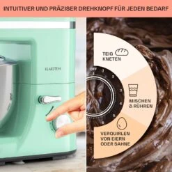 Bella Elegance Küchenmaschine 2000W 2,7PS 5,2 Ltr Edelstahl BPA-frei -Haushaltsgeräte Geschäft 10035520 de 0004 usp