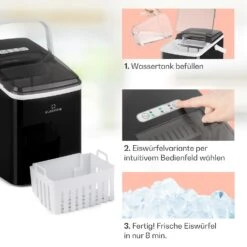 Arctic Porter Eiswürfelmaschine Bullet-Eis 12kg/24h Edelstahl 10 Arctic Porter Eiswürfelmaschine Bullet-Eis 12kg/24h Edelstahl -Haushaltsgeräte Geschäft 10035553 de 0004 usp
