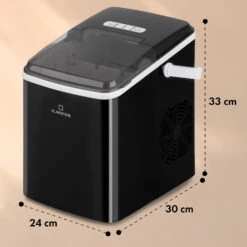 Arctic Porter Eiswürfelmaschine Bullet-Eis 12kg/24h Edelstahl 13 Arctic Porter Eiswürfelmaschine Bullet-Eis 12kg/24h Edelstahl -Haushaltsgeräte Geschäft 10035553 yy 0011 dimensions