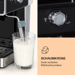 Gusto Classico Espressomaker 1350 Watt 20 Bar Druck 1,5 Liter 12 Gusto Classico Espressomaker 1350 Watt 20 Bar Druck 1,5 Liter -Haushaltsgeräte Geschäft 10035564 de 0005 logo