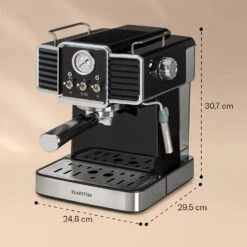Gusto Classico Espressomaker 1350 Watt 20 Bar Druck 1,5 Liter 15 Gusto Classico Espressomaker 1350 Watt 20 Bar Druck 1,5 Liter -Haushaltsgeräte Geschäft 10035564 yy 0008 logo