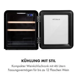 Vinetage 12 Getränkekühler Kühlschrank 48 Liter 4-22°C Retro-Design 11 Vinetage 12 Getränkekühler Kühlschrank 48 Liter 4-22°C Retro-Design -Haushaltsgeräte Geschäft 10035568 de 0003 logo