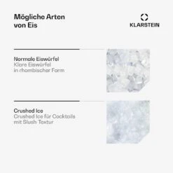 Icefestival Cube Eiswürfelbereiter 400W 1,9l 20kg/24h -Haushaltsgeräte Geschäft 10035579 de 0005 usp