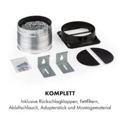 Mariana 60 Flachschirmhaube 500 M³/h Abluft LED 15 Mariana 60 Flachschirmhaube 500 M³/h Abluft LED -Haushaltsgeräte Geschäft 10035597 de 0007 logo