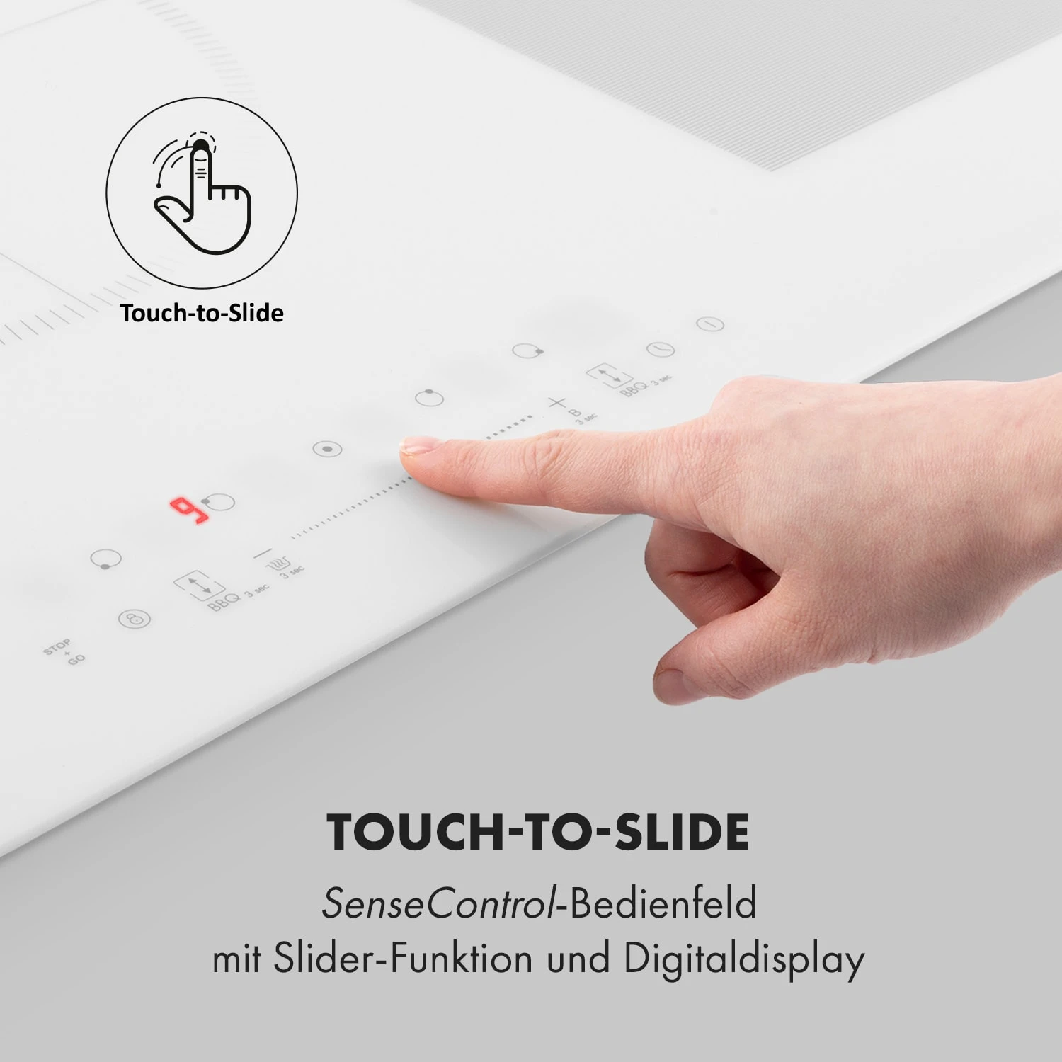 Delicatessa 90 Flex Einbaukochfeld Induktion 5 Zonen 7400W Autark 5 Delicatessa 90 Flex Einbaukochfeld Induktion 5 Zonen 7400W Autark – Bild 5