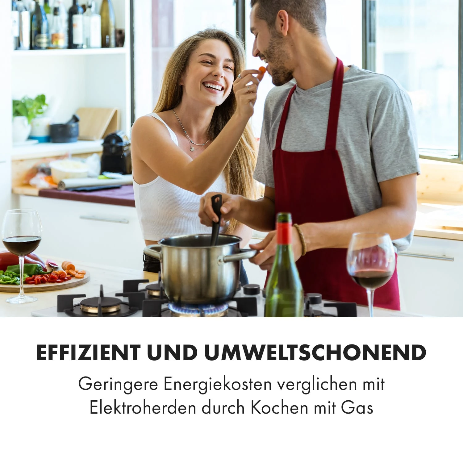 Goldflame 5 Gaskochfeld 5-flammig Messing-Brenner Glaskeramik 2 Goldflame 5 Gaskochfeld 5-flammig Messing-Brenner Glaskeramik – Bild 2