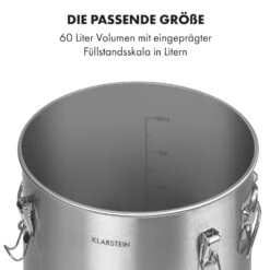 Gärkeller Pro XL Fermentierkessel 60 Liter Ablassventil 304-Edelstahl -Haushaltsgeräte Geschäft 10035622 de 0003 logo