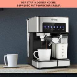 Arabica Comfort Espressomaschine 1350W 20 Bar 1,8l Touch-Bedienfeld -Haushaltsgeräte Geschäft 10035655 de 0004 usp