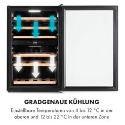Vinamour 37 Duo Weinkühlschrank 2 Kühlzonen 112 Liter 37 Flaschen 11 Vinamour 37 Duo Weinkühlschrank 2 Kühlzonen 112 Liter 37 Flaschen -Haushaltsgeräte Geschäft 10035663 de 0004 logo