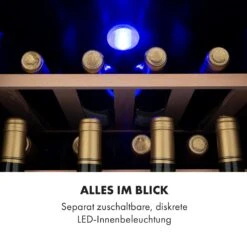 Vinamour 12 Uno Weinkühlschrank 12Fl./46l 4-18°C 40dB -Haushaltsgeräte Geschäft 10035673 de 0007 logo