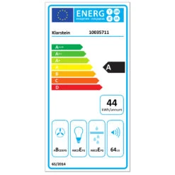 Kronleuchter Smart Inselabzugshaube 595m³/h App-Steuerung LED-Panel -Haushaltsgeräte Geschäft 10035711 energy label