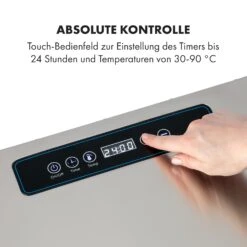 Captain Jerky 110 Dörrautomat 1000W 30-90 °C 24h-Timer Edelstahl 11 Captain Jerky 110 Dörrautomat 1000W 30-90 °C 24h-Timer Edelstahl -Haushaltsgeräte Geschäft 10035735 de 0003 logo