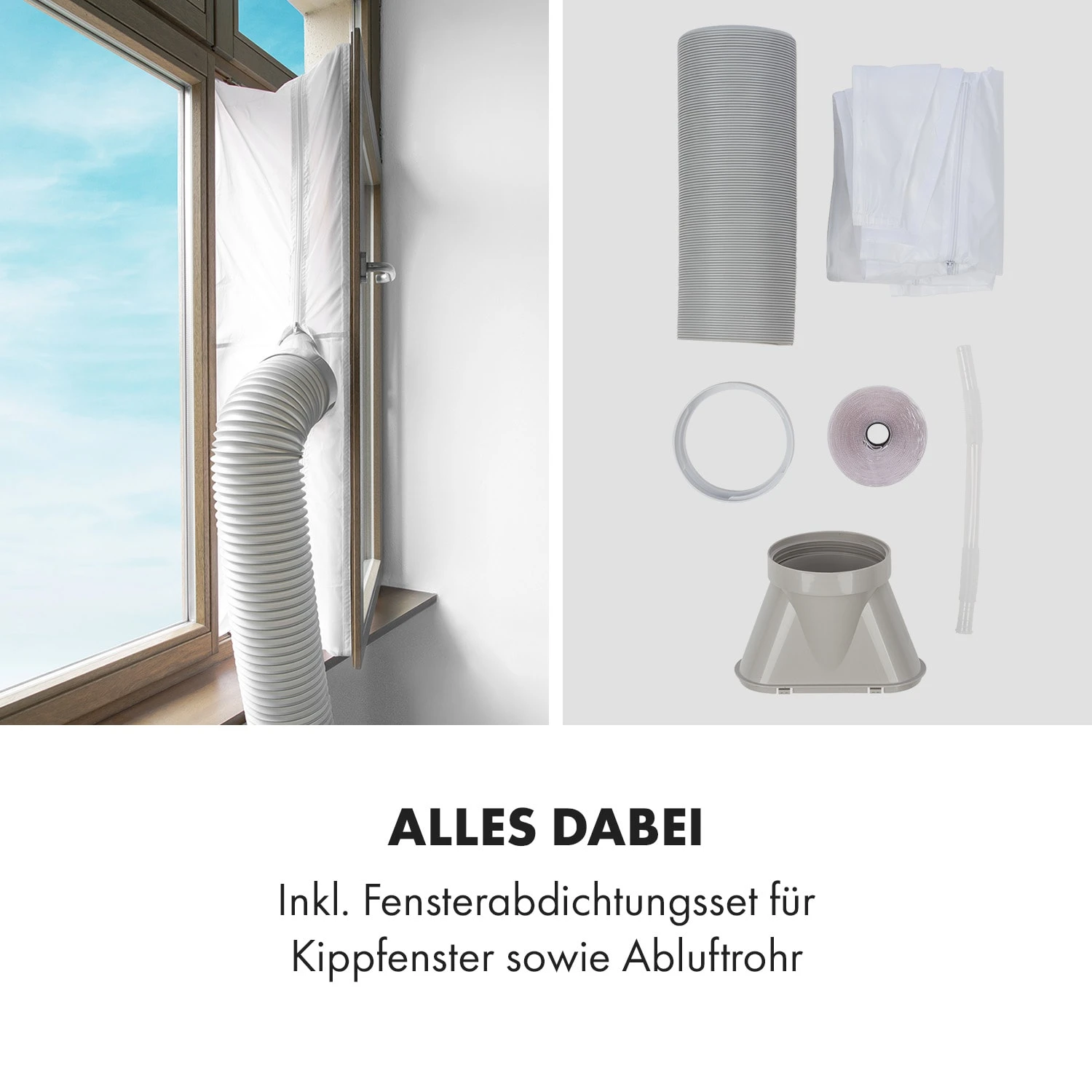 Kraftwerk Smart 10K Klimaanlage 3-in-1 10000 BTU App-Steuerung Fernbedienung 8 Kraftwerk Smart 10K Klimaanlage 3-in-1 10000 BTU App-Steuerung Fernbedienung – Bild 8