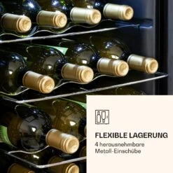 Ultimo 20 Uno Weinkühlschrank 53l Touch-Bedienfeld 131W 5-18°C 14 Ultimo 20 Uno Weinkühlschrank 53l Touch-Bedienfeld 131W 5-18°C -Haushaltsgeräte Geschäft 10035778 de 0006 logo