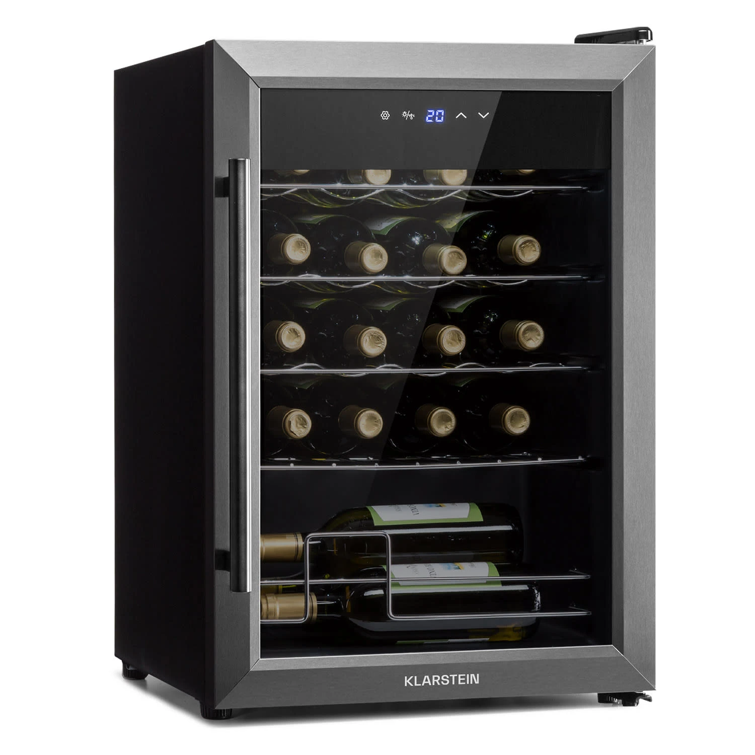 Ultimo 20 Uno Weinkühlschrank 53l Touch-Bedienfeld 131W 5-18°C 1 Ultimo 20 Uno Weinkühlschrank 53l Touch-Bedienfeld 131W 5-18°C