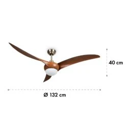 Monteverde Deckenventilator Deckenleuchte 52" 8.376m³/h 3 Flügel 14 Monteverde Deckenventilator Deckenleuchte 52" 8.376m³/h 3 Flügel -Haushaltsgeräte Geschäft 10035788 yy 0007 logo