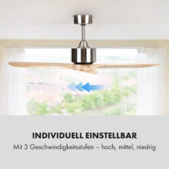 Santa Elena Deckenventilator 52" 9.060m³/h 3 Echtholzflügel -Haushaltsgeräte Geschäft 10035789 de 0005 logo