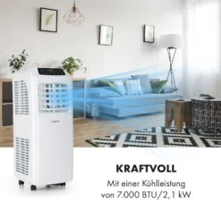 Pure Blizzard Smart 7k Mobile Klimaanlage 7000 BTU/2,1 KW EEC A Fernbedienung Weiß -Haushaltsgeräte Geschäft 10035805 de 0004 logo