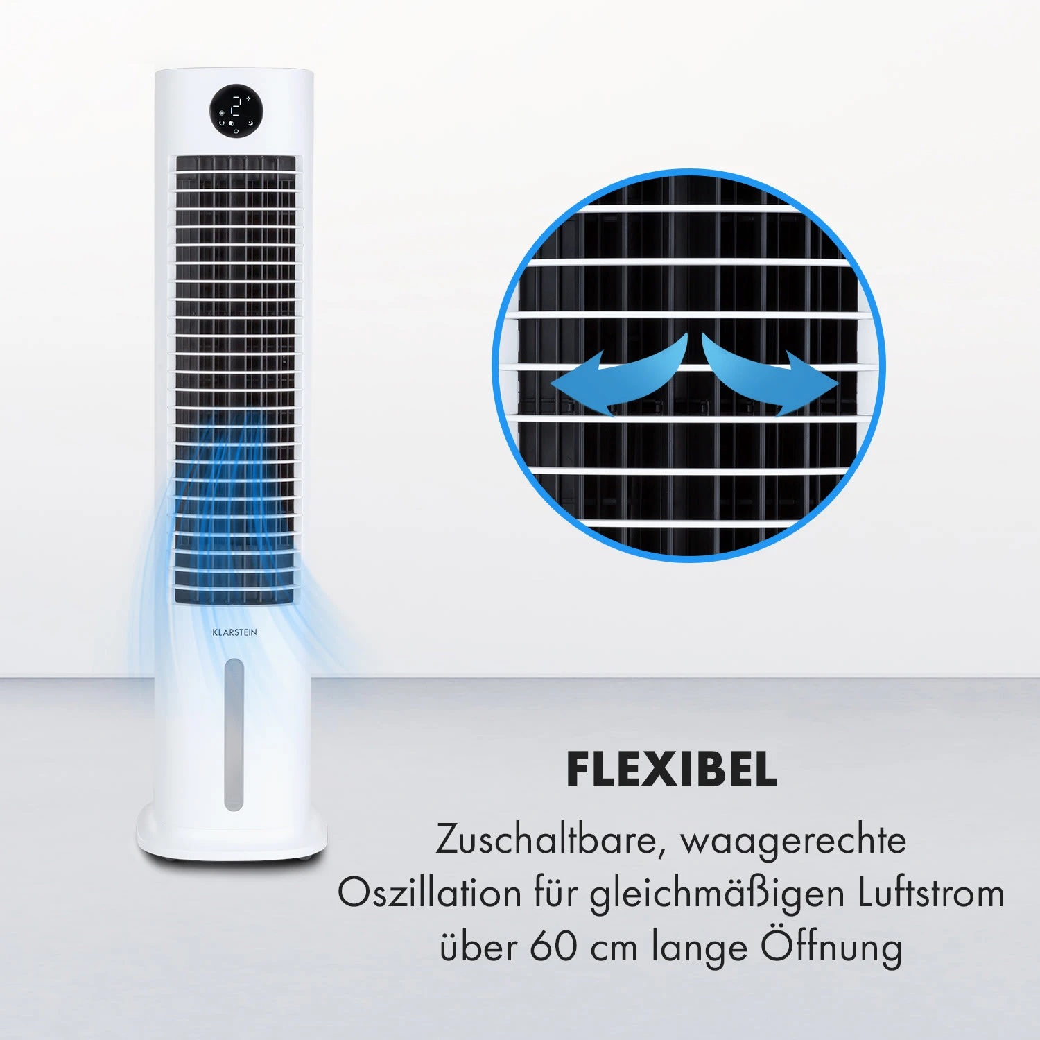 Skytower Grand Smart Luftkühler 80W 480 M³/h 8 Liter Mobil 4 Skytower Grand Smart Luftkühler 80W 480 M³/h 8 Liter Mobil – Bild 4