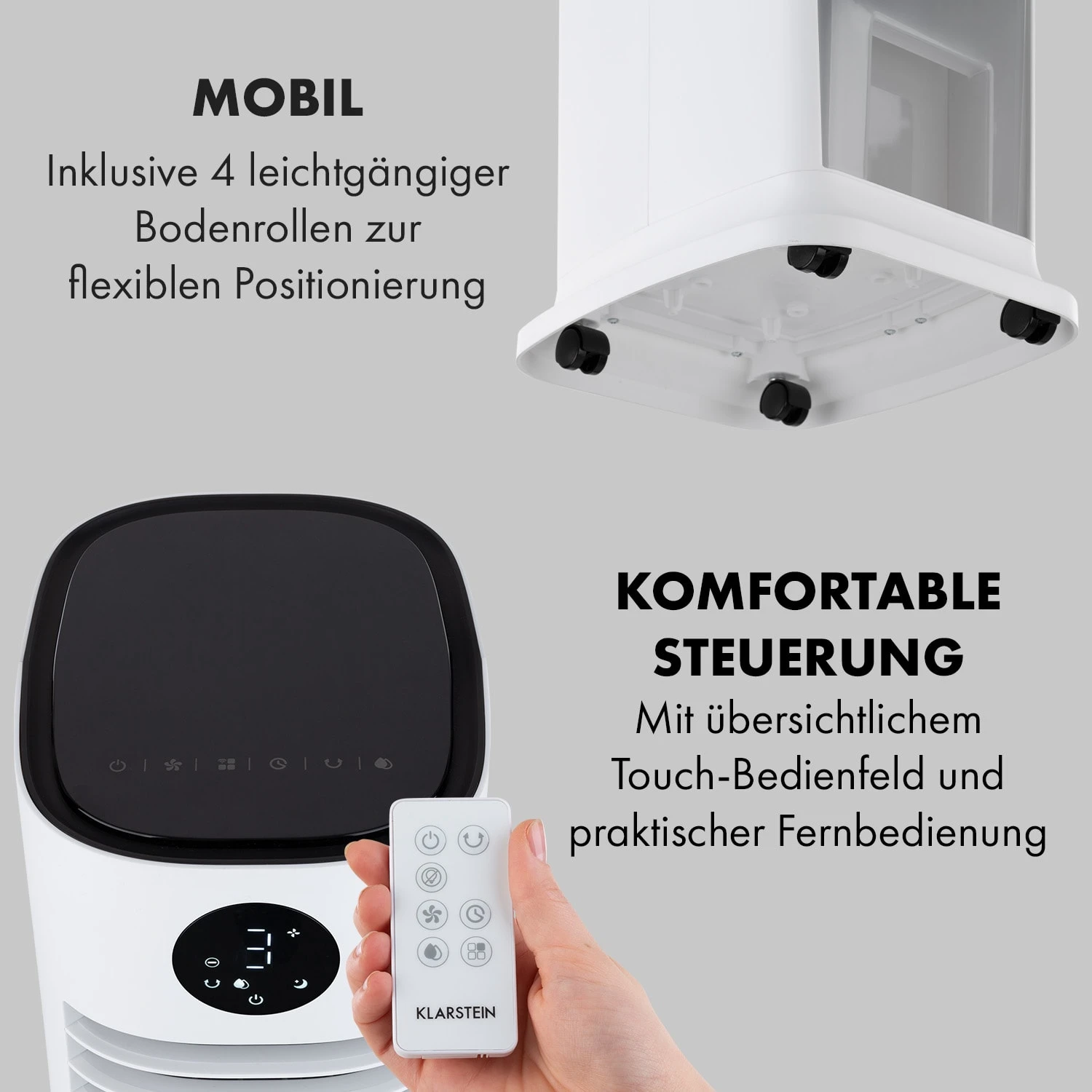 Skytower Grand Smart Luftkühler 80W 480 M³/h 8 Liter Mobil 8 Skytower Grand Smart Luftkühler 80W 480 M³/h 8 Liter Mobil – Bild 8