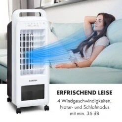 Cooler Rush Ventilator Luftkühler 5,5L 45W Fernbedienung 5x Eispack -Haushaltsgeräte Geschäft 10035824 de 0004 logo