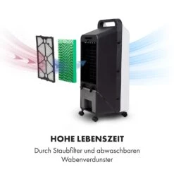 Cooler Rush Ventilator Luftkühler 5,5L 45W Fernbedienung 5x Eispack -Haushaltsgeräte Geschäft 10035824 de 0008 logo