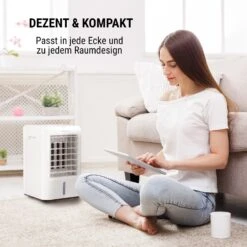 Arctic Cube 4-in-1 Luftkühler 40 Watt 230 M3/h 2 Kühlakkus -Haushaltsgeräte Geschäft 10035826 de 0003 logo