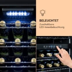 Shiraz 29 Duo Weinkühlschrank 2 Zonen 80L/29 Flaschen 5-22°C Touch -Haushaltsgeräte Geschäft 10035846 de 0005 logo