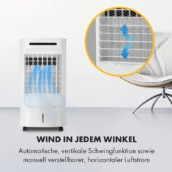 Iceberg Breeze 2-in-1 Luftkühler 65 Watt 283 M3/h 10 L Tank 2 Kühlakkus -Haushaltsgeräte Geschäft 10035854 de 0004 logo