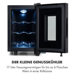Bellevin 6 Uno Weinkühlschrank 17 Liter 11-18 °C SingleZone LED -Haushaltsgeräte Geschäft 10035858 de 0003 logo
