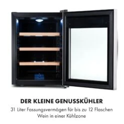 Reserva 12 Uno Weinkühlschrank 12 Flaschen 31 Liter Edelstahl 11 Reserva 12 Uno Weinkühlschrank 12 Flaschen 31 Liter Edelstahl -Haushaltsgeräte Geschäft 10035859 de 0003 logo