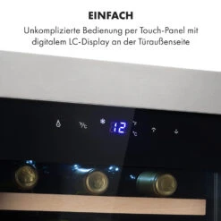 Reserva 12 Uno Weinkühlschrank 12 Flaschen 31 Liter Edelstahl 12 Reserva 12 Uno Weinkühlschrank 12 Flaschen 31 Liter Edelstahl -Haushaltsgeräte Geschäft 10035859 de 0004 logo