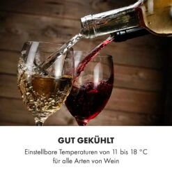 Bellevin 8 Uno Weinkühlschrank 23 Liter 11-18 °C LED Touch SingleZone -Haushaltsgeräte Geschäft 10035862 de 0006 logo