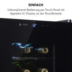 Bellevin 18 Uno Weinkühlschrank 50 Liter 11-18 °C LED Touch SingleZone -Haushaltsgeräte Geschäft 10035863 de 0004 logo