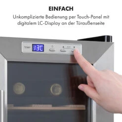 Reserva 8 Uno Weinkühlschrank 23 Ltr 8 Fl 11-18 °C 26 DB Edelstahl -Haushaltsgeräte Geschäft 10035864 de 0004 logo
