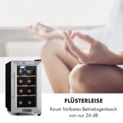 Reserva 8 Uno Weinkühlschrank 23 Ltr 8 Fl 11-18 °C 26 DB Edelstahl -Haushaltsgeräte Geschäft 10035864 de 0005 logo