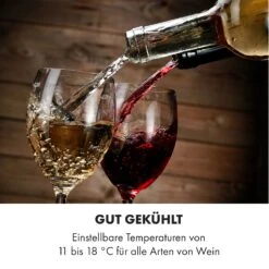 Reserva 8 Uno Weinkühlschrank 23 Ltr 8 Fl 11-18 °C 26 DB Edelstahl -Haushaltsgeräte Geschäft 10035864 de 0006 logo