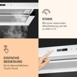 Mariana Neo 60 Flachschirmhaube 60cm 640 M³/h Abluft LED 11 Mariana Neo 60 Flachschirmhaube 60cm 640 M³/h Abluft LED -Haushaltsgeräte Geschäft 10035925 de 0004 logo