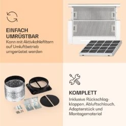 Mariana Neo 60 Flachschirmhaube 60cm 640 M³/h Abluft LED 13 Mariana Neo 60 Flachschirmhaube 60cm 640 M³/h Abluft LED -Haushaltsgeräte Geschäft 10035925 de 0006 logo