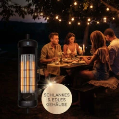 Heat Guru Turbo Heizstrahler 2000W IP54 Outdoor Für Sonnenschirm -Haushaltsgeräte Geschäft 10035937 de 0007 usp