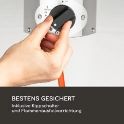 Heatwave Gasheizstrahler 10 KW (728 G/h) Bodenrollen Schutzcover Piezozündung -Haushaltsgeräte Geschäft 10035959 de 0004 logo