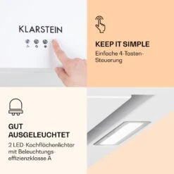 Kronleuchter Inselabzugshaube 596m³/h LED-Panel EEK A -Haushaltsgeräte Geschäft 10035975 de 0003 logo