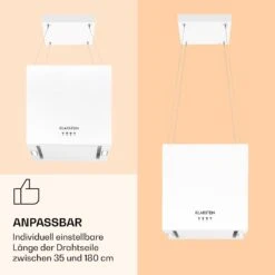 Kronleuchter Inselabzugshaube 596m³/h LED-Panel EEK A -Haushaltsgeräte Geschäft 10035975 de 0005 logo